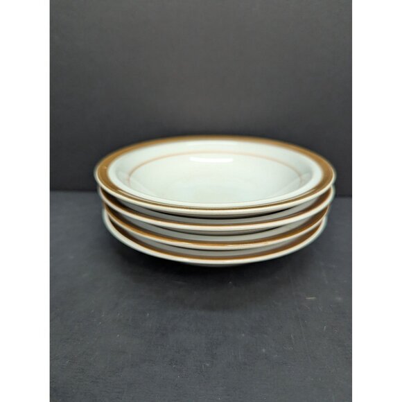 Brown Monterrey Stoneware by MSI Japan Set of 4 Berry Dessert Bowls - Picture 10 of 11